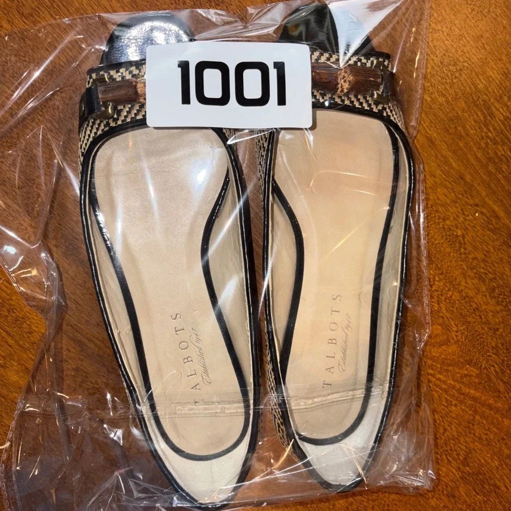 Talbots open toe